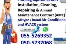  low cost ac services 055-5269352 ajman split new